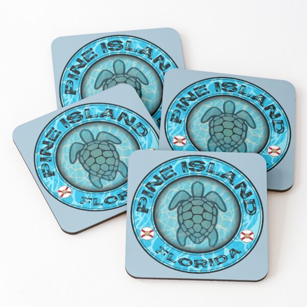Item preview, Pine Island Florida sea turtle vintage designed and sold by studioss76.