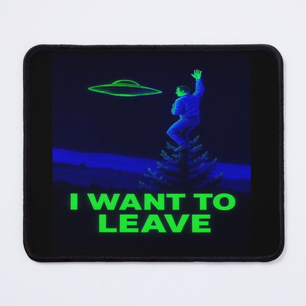 Item preview, UV Leaving, please take me! designed and sold by Abducted Treasures.