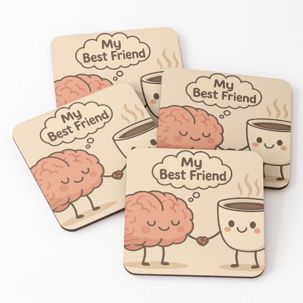Item preview, Brain & Coffee designed and sold by GatesShop.
