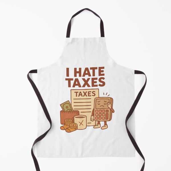 Item preview, I Hate Taxes | Funny Anti-Tax Season Design designed and sold by Radgraphic.