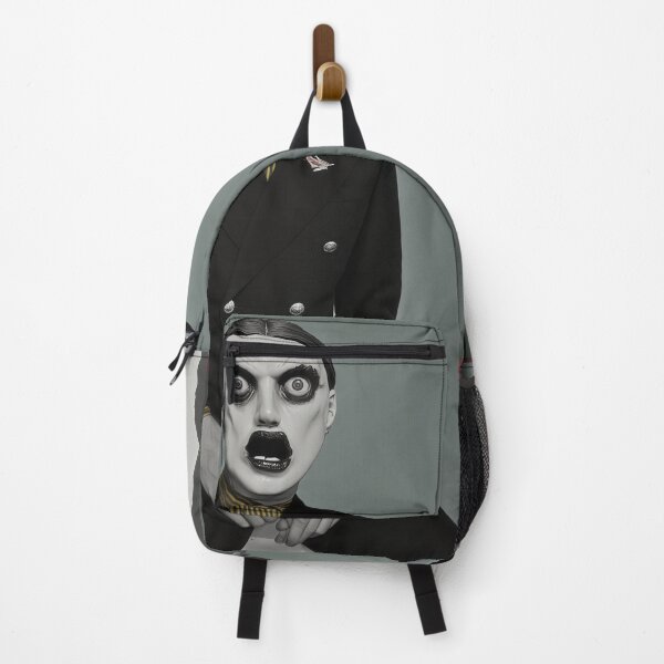 Item preview, Gothic Mime Meets Raven – Surreal Fashion Horror Portrait designed and sold by Retrocranio.