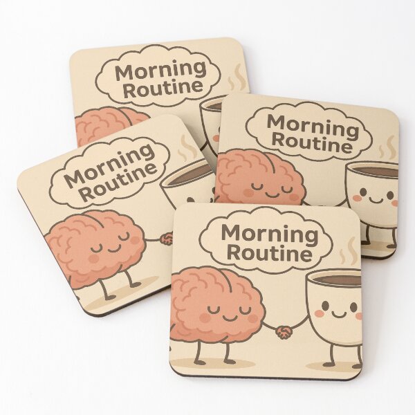 Item preview, Coffee & Brain designed and sold by GatesShop.