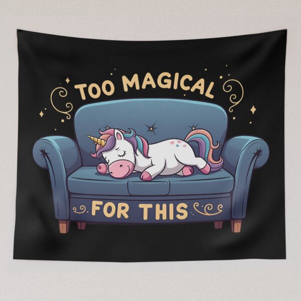 Item preview, Mythic Lazy Unicorn Too Magical For This designed and sold by Blok45.
