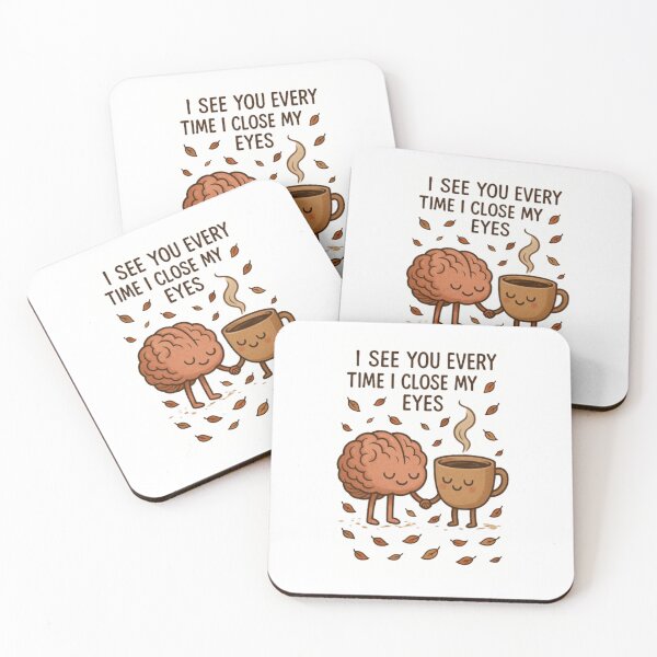 Item preview, Coffee & Brain designed and sold by GatesShop.