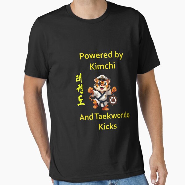 Item preview, Powered by Kimchi and Taekwondo Kicks designed and sold by Kick and Sail.