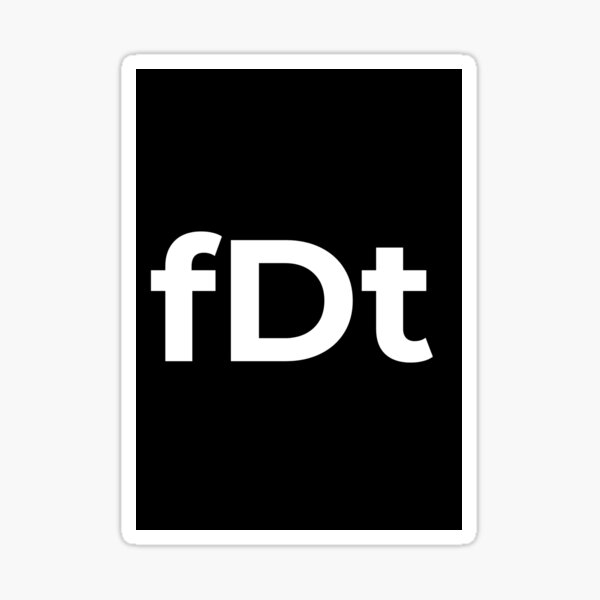 Artikel-Vorschau von FDT, designt und verkauft von CapriCreatives.