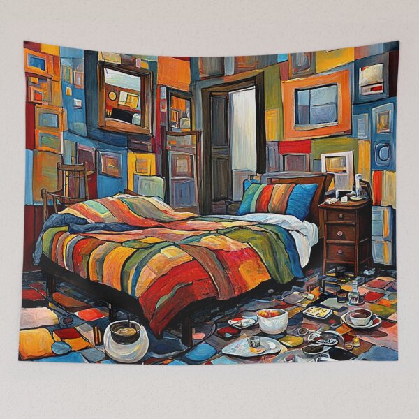 Item preview, The Untidy Bedroom 2 designed and sold by George Hutton Hunter.