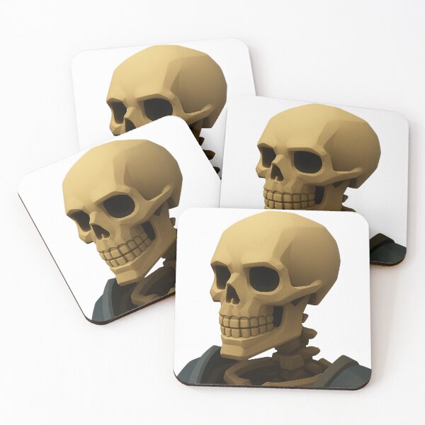 Item preview, Stylized 3D Skull from Fantasy Dungeon designed and sold by QuirkWears.