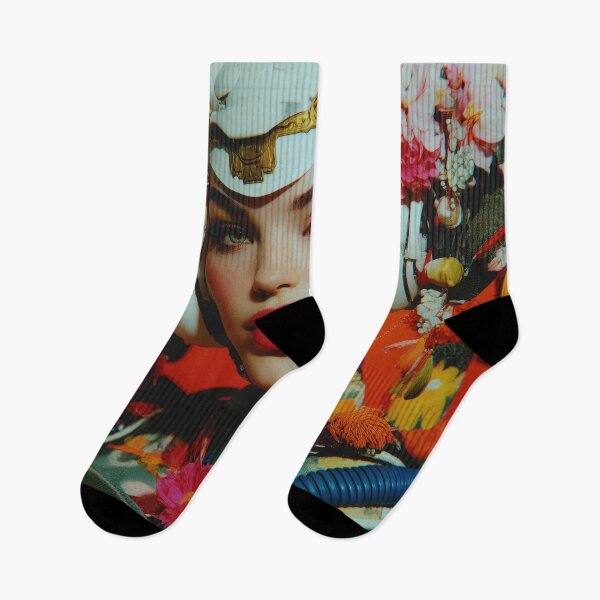 Item preview, Floral Mecha Samurai – Futuristic Warrior Princess in Bloom designed and sold by Retrocranio.