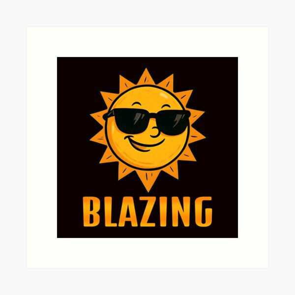 Item preview, Cool Sun Cartoon Cool Cartoon Sun with Sunglasses – Funny Summer Blazing Sunshine Design designed and sold by Unlimited-Style.