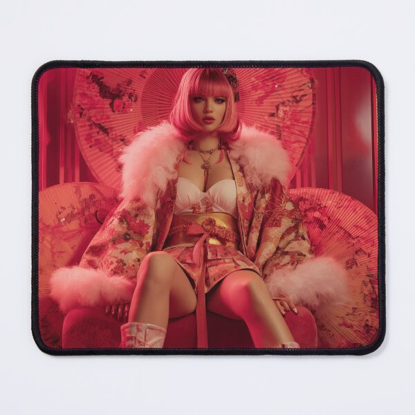 Item preview, Neo-Geisha Power – Bold Pink Glam in Futuristic Kimono Fusion designed and sold by Retrocranio.
