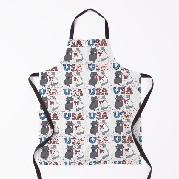 Item preview, Purr-fectly Patriotic: 4th of July Cat Couple designed and sold by Cuddle Cloud Creations .