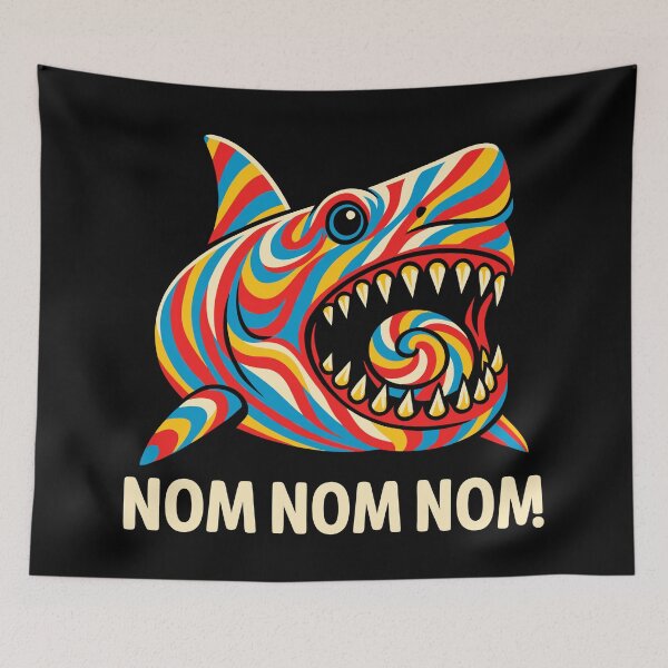Item preview, Candy Shark Sweet Jaws Snack Frenzy designed and sold by Blok45.