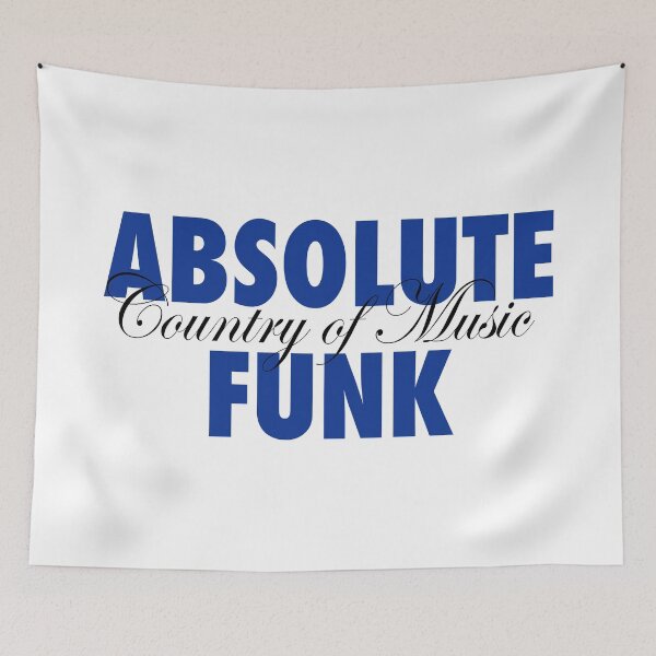 Item preview, Absolute Funk, Country of Music - Logo Parody designed and sold by TipTop GFX.