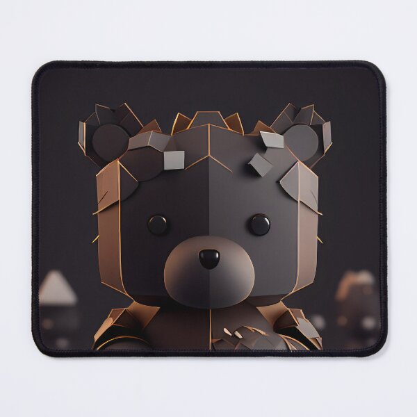 Item preview, Robotic Teddy Bear Art Print designed and sold by ShadowAndSlate.