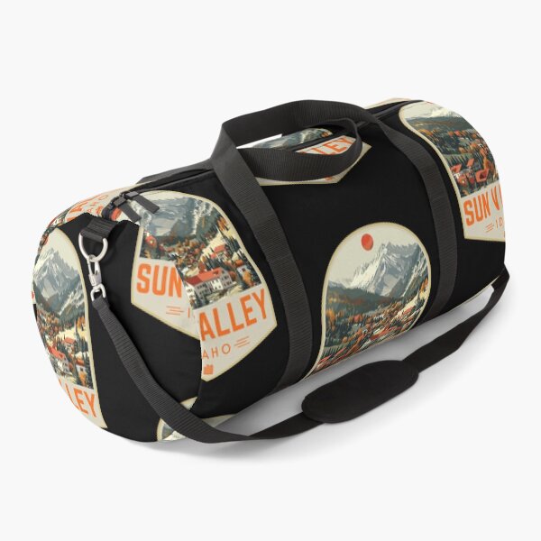 Item preview, Sun Valley in Idaho, USA Retro Travel Art Emblem designed and sold by MaateoDesign.
