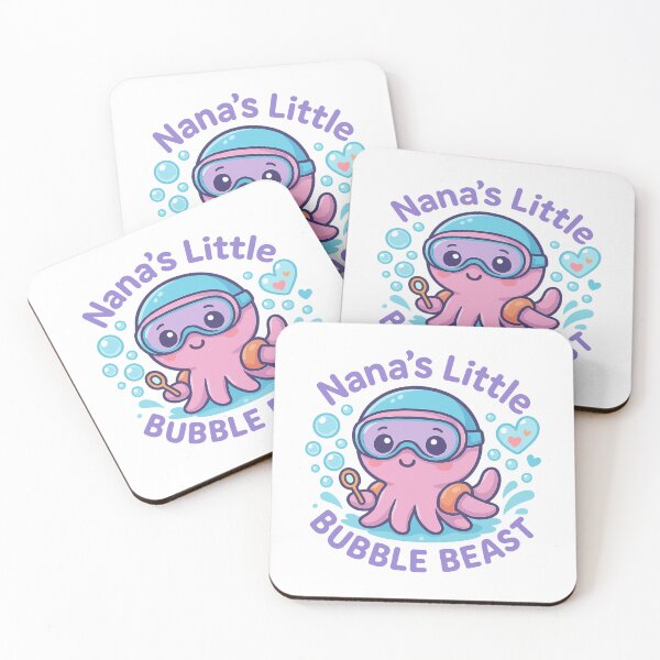 Item preview, Nana’s Little Bubble Beast Cute Octopus designed and sold by HandicraftArt.