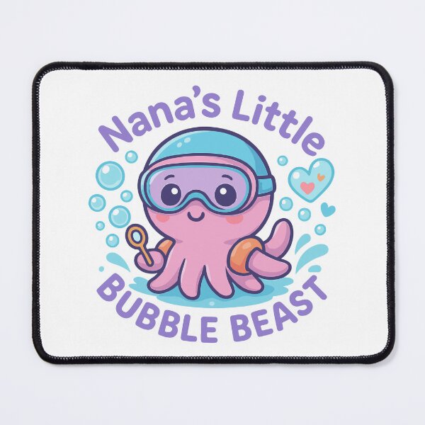 Item preview, Nana’s Little Bubble Beast Cute Octopus designed and sold by HandicraftArt.