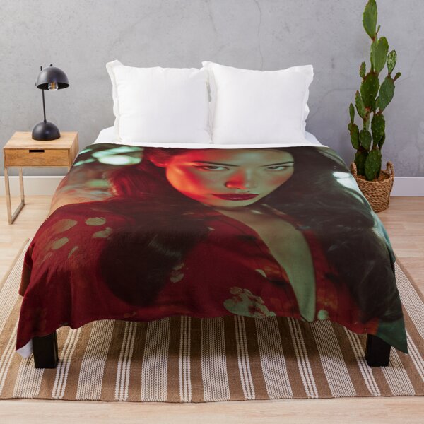 Item preview, Femme Fatale in Red – Neon Noir Elegance Meets East Asian Glamour designed and sold by Retrocranio.