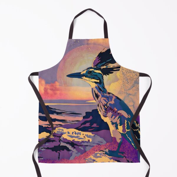 Item preview, A colorful bird observes the sunset designed and sold by clarazen.