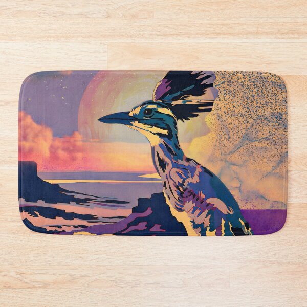 Item preview, A colorful bird observes the sunset designed and sold by clarazen.