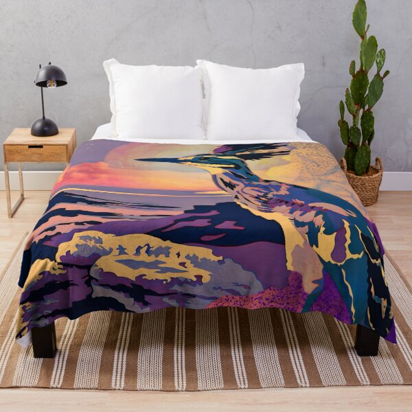 Item preview, A colorful bird observes the sunset designed and sold by clarazen.