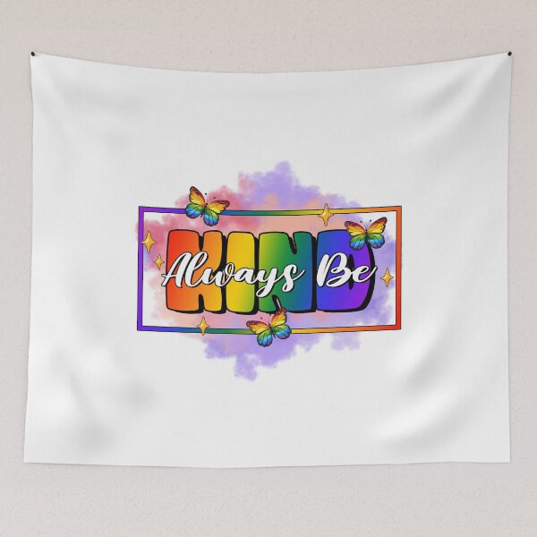 Item preview, Always be kind pride design designed and sold by ArtHavenDesign.