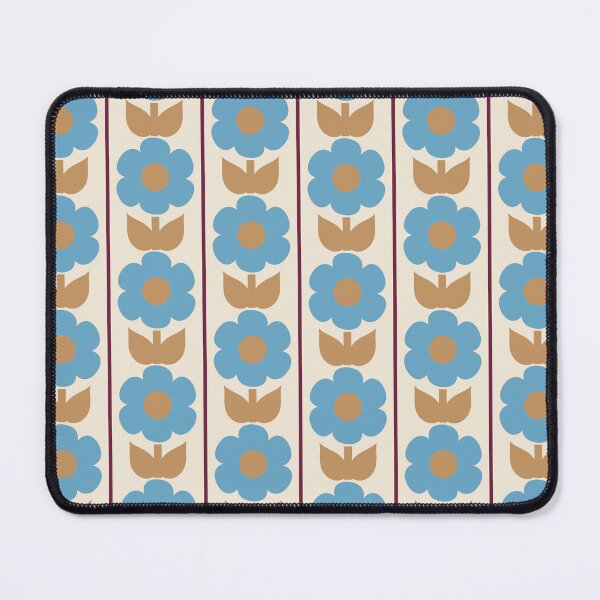 Item preview, Cozy Country Jonnty Floral Vintage Flowers and Stripes Pattern designed and sold by kierkegaard.