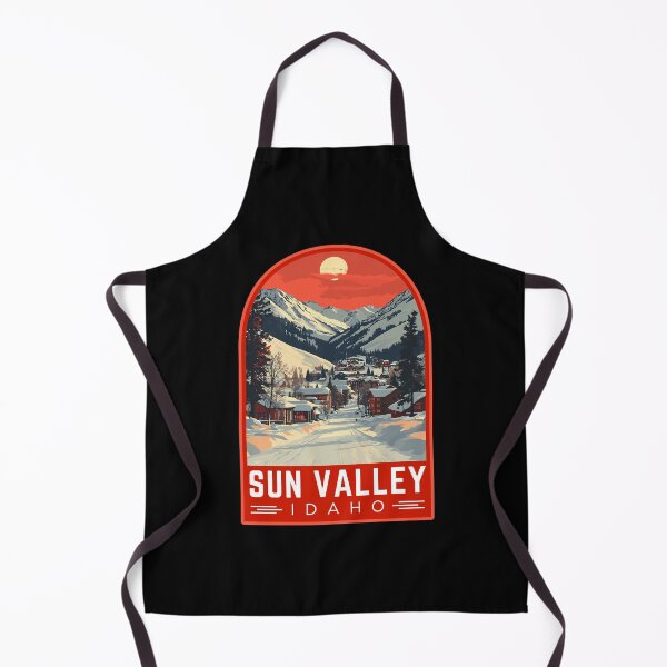 Item preview, Sun Valley, Idaho USA Vintage Travel Art Emblem designed and sold by MaateoDesign.