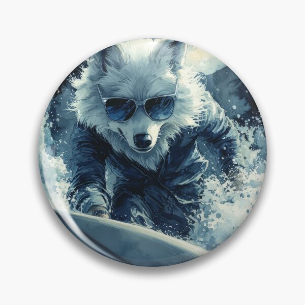 Item preview, Howl & Surf – Night Edition designed and sold by Daagath.