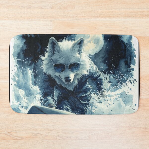 Item preview, Howl & Surf – Night Edition designed and sold by Daagath.