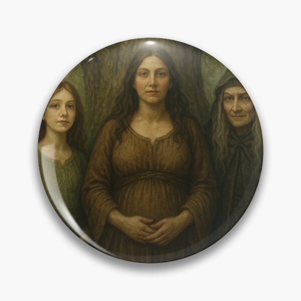 Item preview, Wiccan Goddess - Maiden, Mother, Crone  designed and sold by KRainbird.