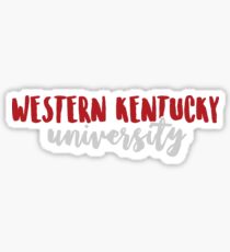 Western Kentucky University Sticker