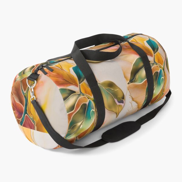 Item preview, Colorful leaf texture, gold blue yellow pattern, leaf pattern, colorful stone, abstracitive leaf, gold leaf designed and sold by KolorellaS.