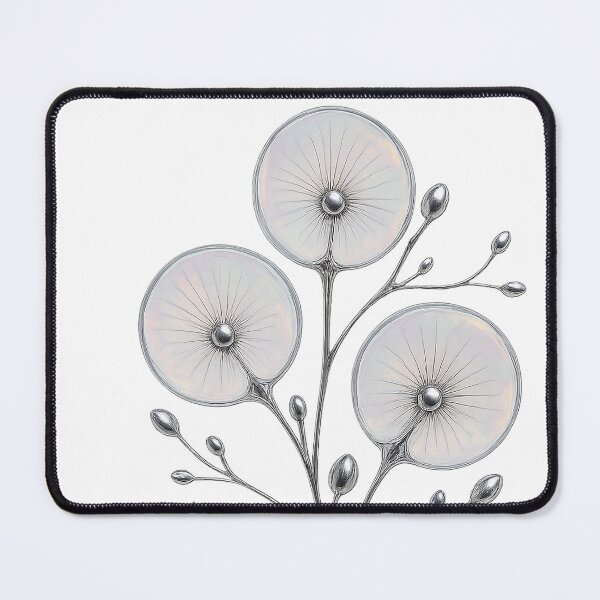 Item preview, Futuristic Chrome Exotic Flower designed and sold by 3D-EL.