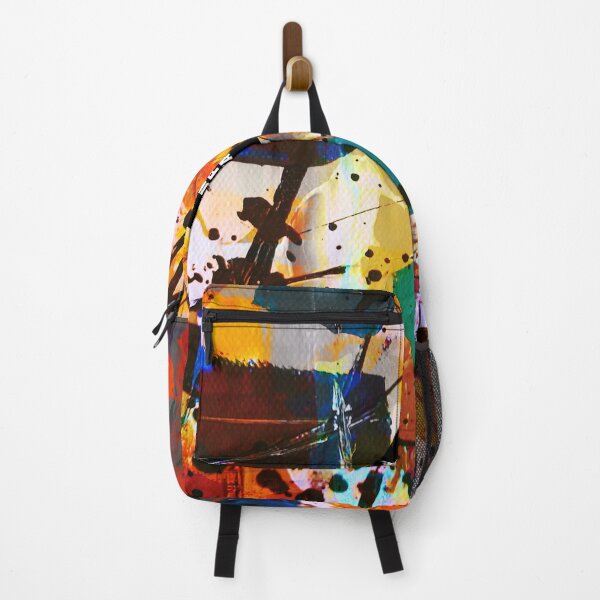 Item preview, Colorful City Art with Inspiring Quote – "Without a Purpose, There Is No Peace in the Heart" – Vibrant AI Design designed and sold by knalpot-design.