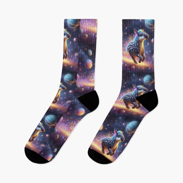 Item preview, Mystic tapir running at space  designed and sold by Dogandesighn.