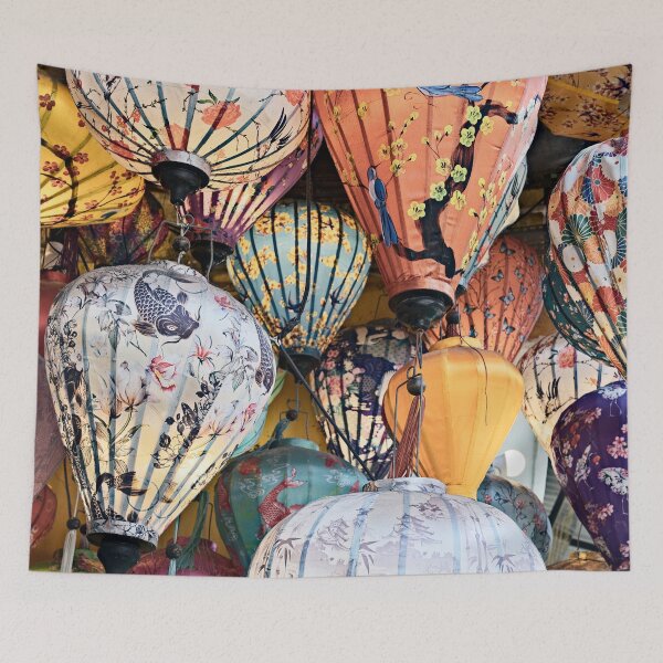 Item preview, Elegance of hanging lanterns in Vietnam designed and sold by franck380.