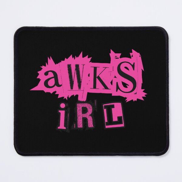 Item preview, Awks IRL Hot Pink Slang for Gen Z Fashion designed and sold by Artography Designs.