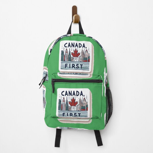 Item preview, Canada First Design – Bold Red on White,  designed and sold by PaintMeWorld.