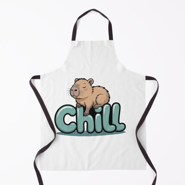 Item preview, Chill Capybara designed and sold by MonkiFlipp.