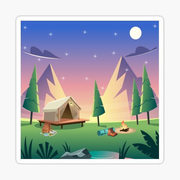 Item preview, CAMPING LIFE designed and sold by OmaimaStore.