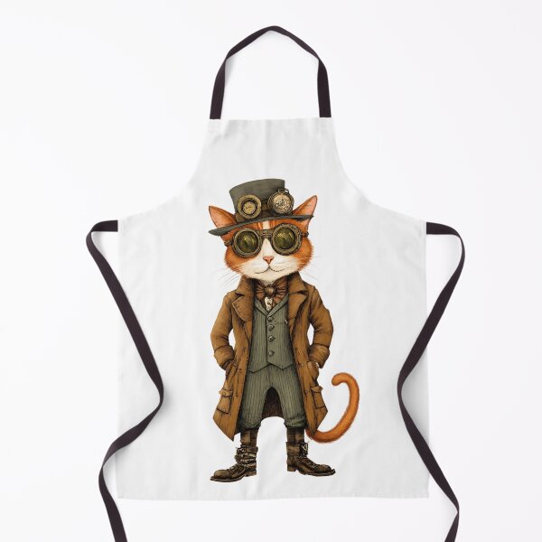 Item preview, Steampunk Cog Cat designed and sold by bapupa.
