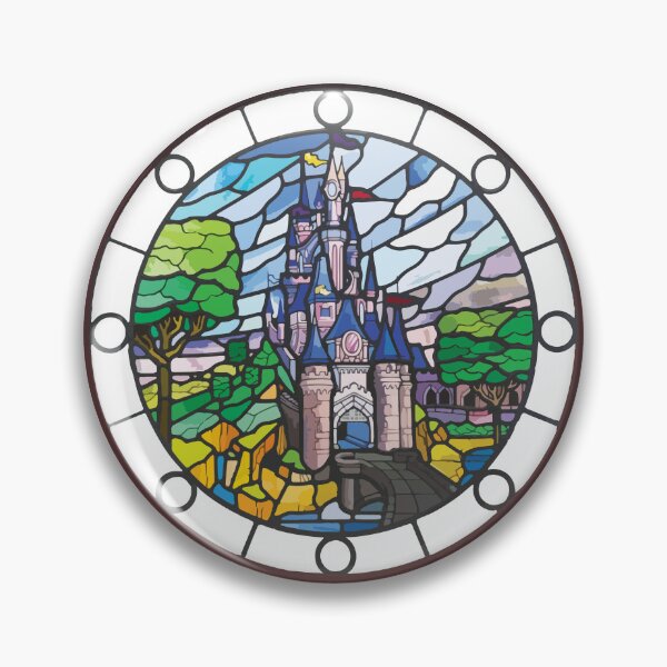 Item preview, Paris Castle Stained Glass designed and sold by magicaldlp.