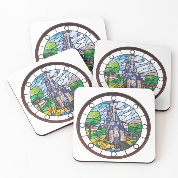 Item preview, Paris Castle Stained Glass designed and sold by magicaldlp.