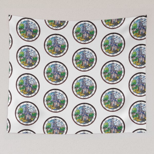 Item preview, Paris Castle Stained Glass designed and sold by magicaldlp.
