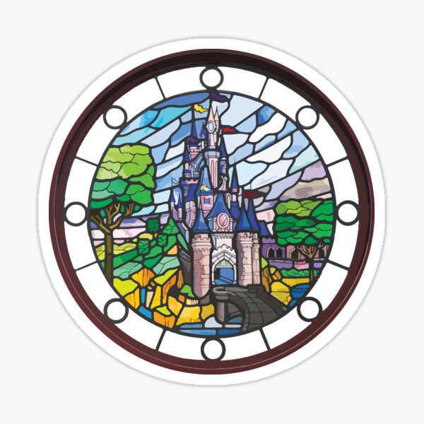 Item preview, Paris Castle Stained Glass designed and sold by magicaldlp.
