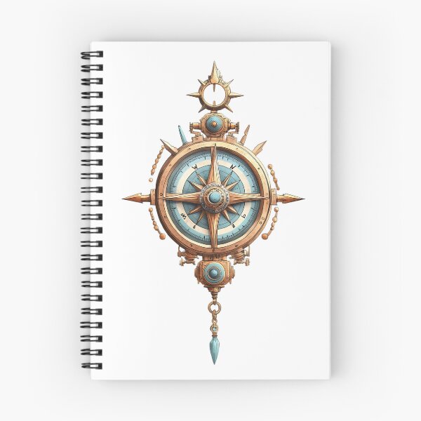 Item preview, Steampunk Brass Compass designed and sold by bapupa.