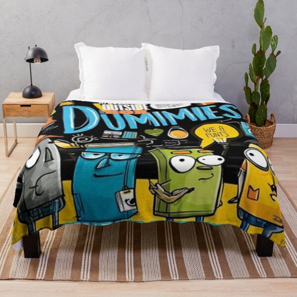Item preview, Think Outside the Box Poster – Funny Creative Wall Art for Designers, Students & Offices – “Dummies” Cartoon Print designed and sold by Asif's PixelPlay.
