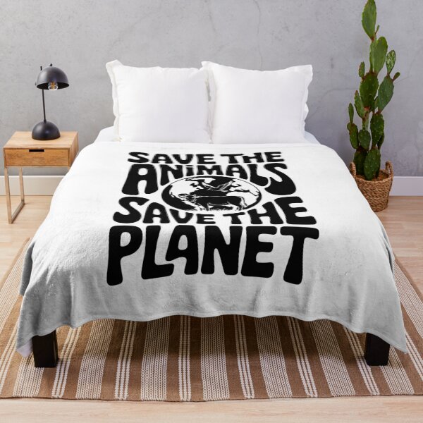 Item preview, Save The Animals Save The Planet designed and sold by MonkiFlipp.